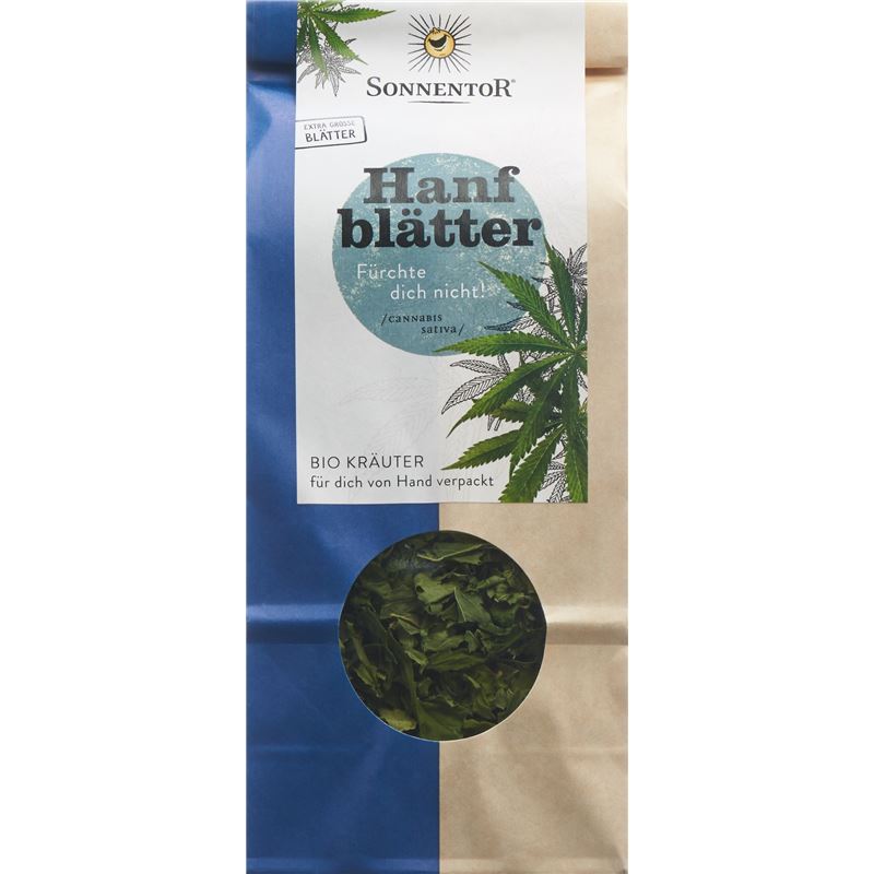 SONNENTOR Hanfblätter Tee Btl 40 g