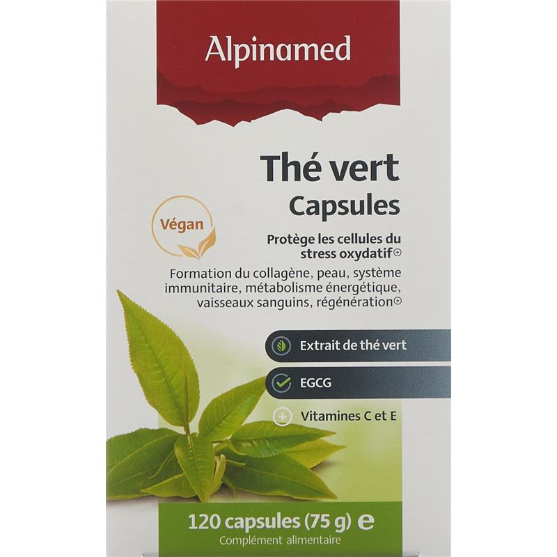 ALPINAMED Grüntee Kaps 120 Stk