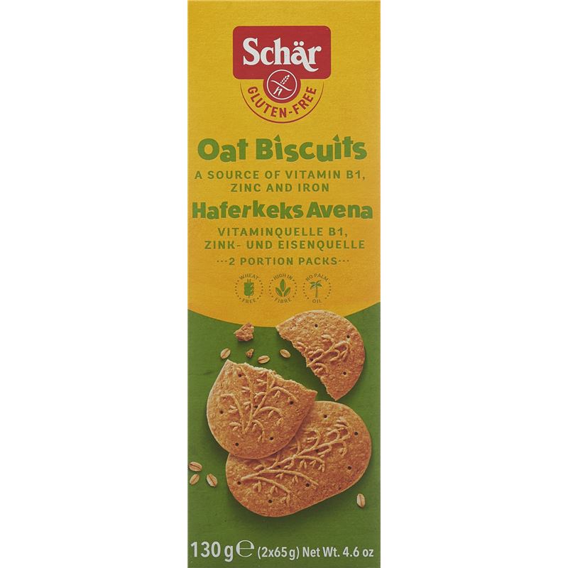 SCHÄR Avena Haferkeks glutenfrei 130 g