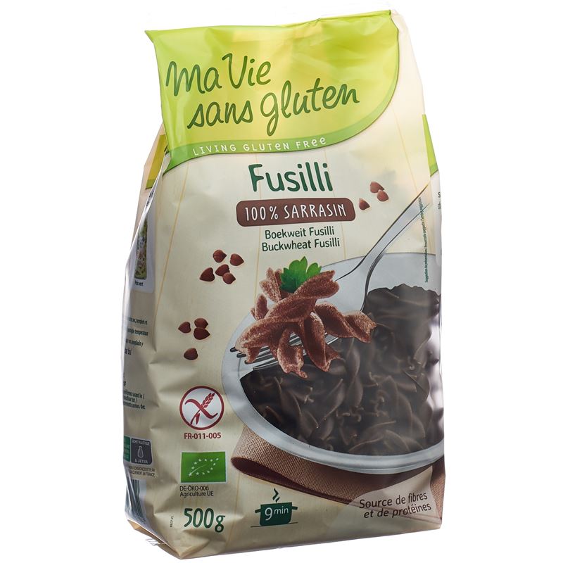 MA VIE S GLUT Fusilli 100% Buchweizen 500 g