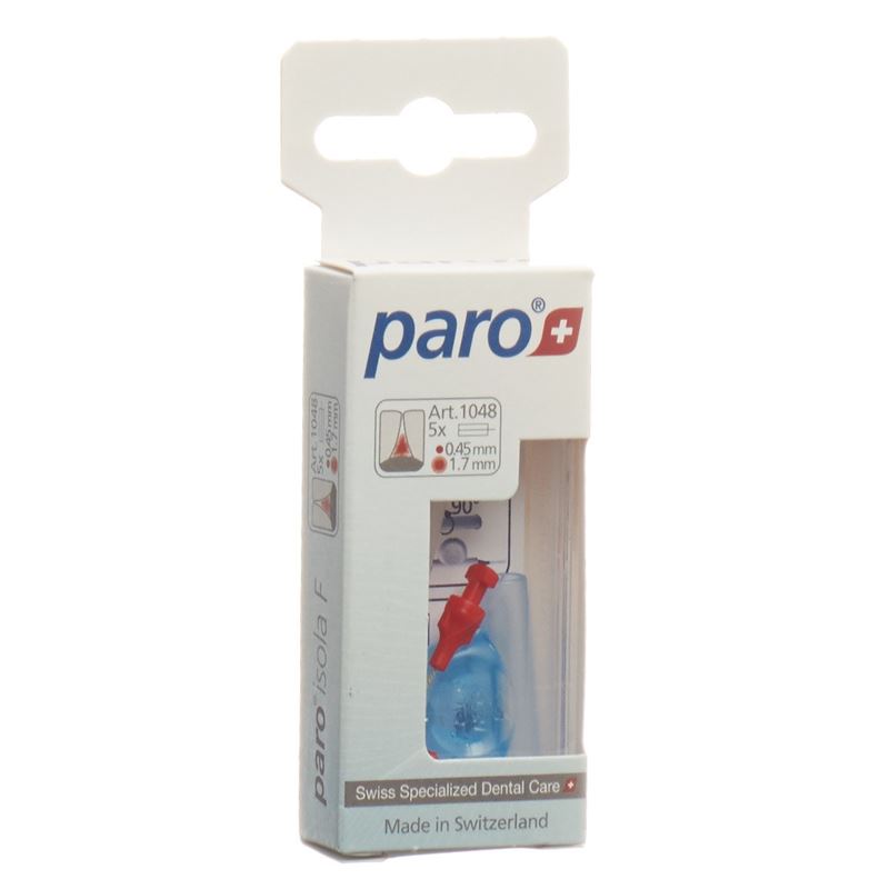 PARO ISOLA F 1.7mm xxxx-fein rot zyl 5 Stk