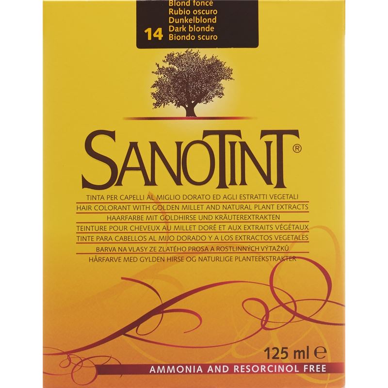SANOTINT Haarfarbe 14 dunkelblond