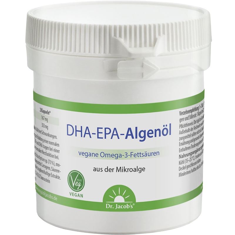 DR. JACOB'S DHA-EPA-Algenöl Kaps Ds 60 Stk