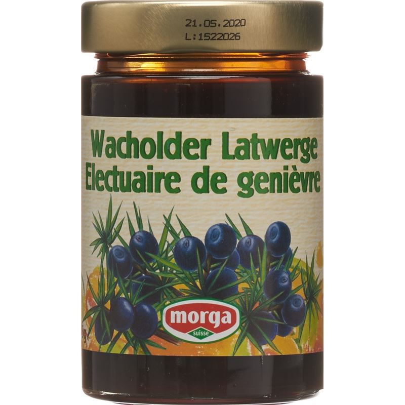 MORGA Konfitüre Wacholder Latwerge 375 g