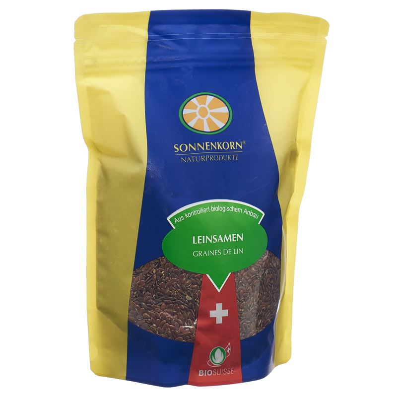 SONNENKORN Leinsamen Bio Knospe 500 g