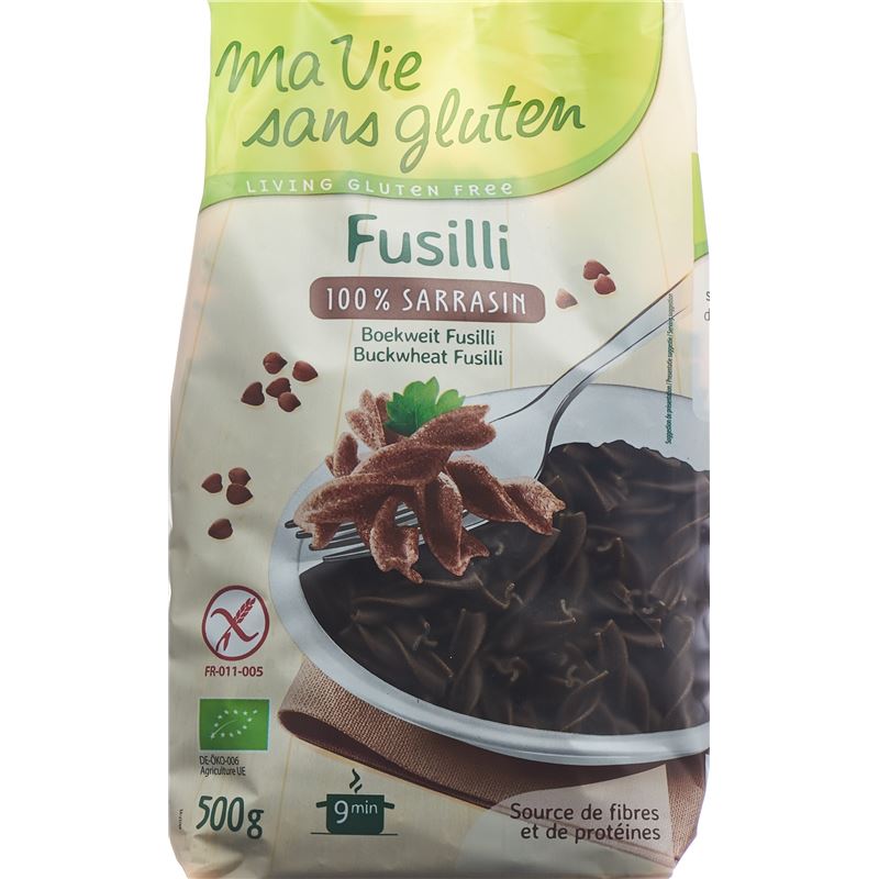 MA VIE S GLUT Fusilli 100% Buchweizen 500 g
