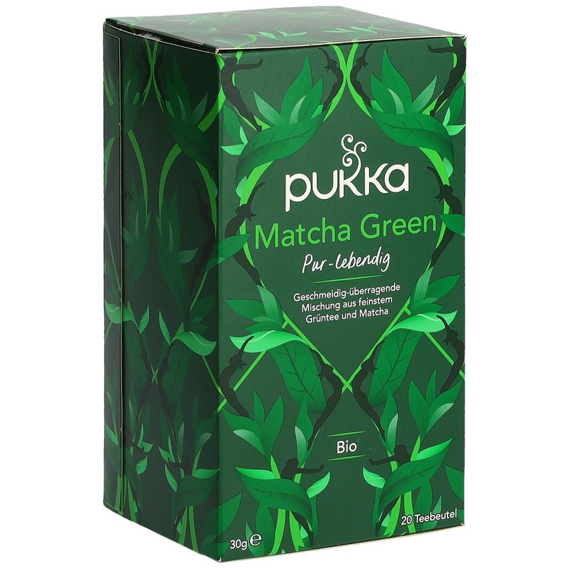 PUKKA Matcha Green Tee Bio Btl 20 Stk