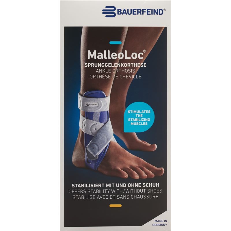 MALLEOLOC Stabilorthese Gr2 rechts titan