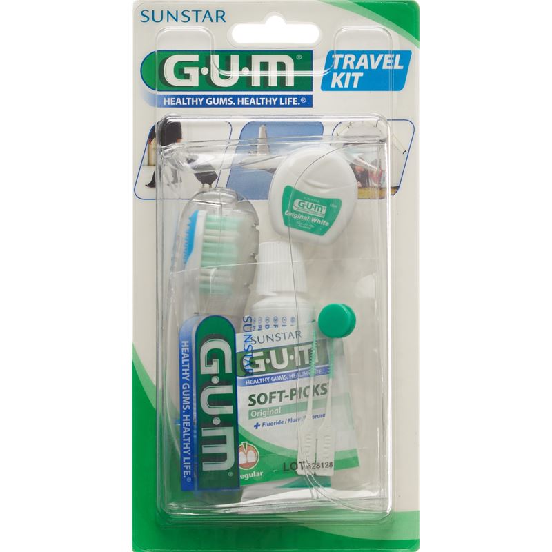 GUM SUNSTAR Reise Set