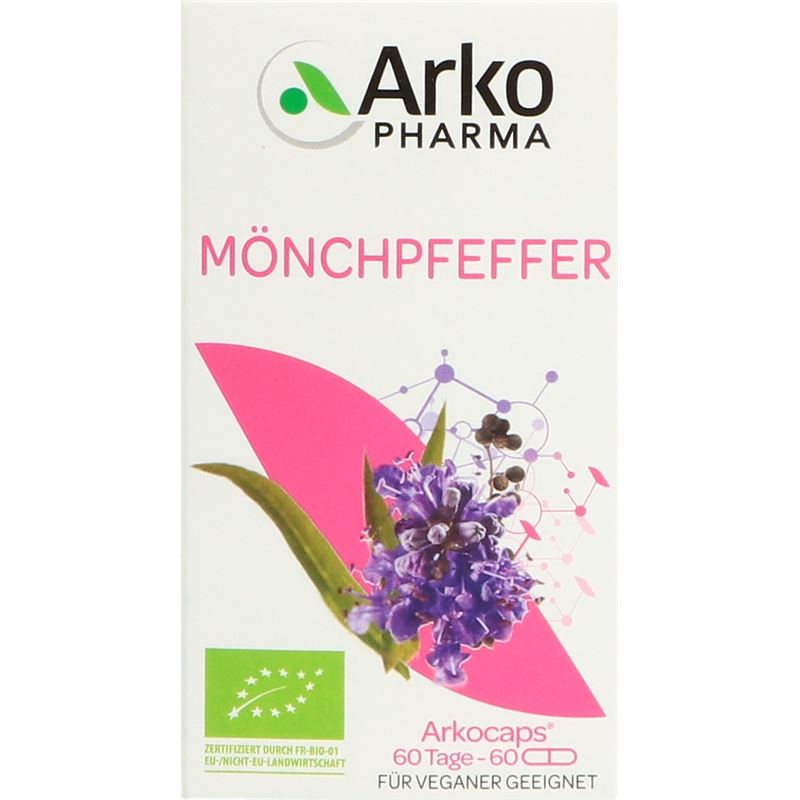 ARKOCAPS Mönchpfeffer Kaps Bio Ds 60 Stk