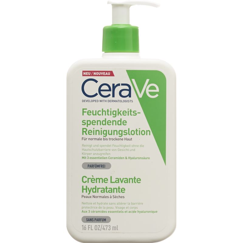 CERAVE Feuchtigkeitsspendende Reinigungslot 473 ml