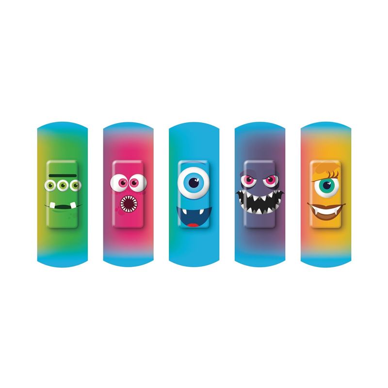 3M NEXCARE Kinderpflast Happy Kids Monsters 20 Stk
