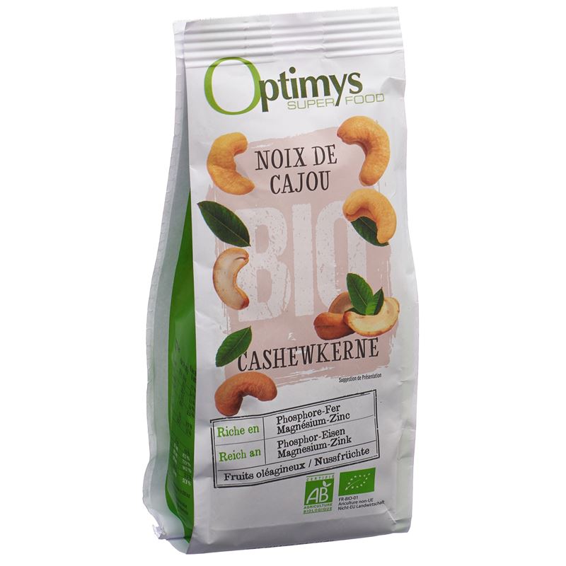 OPTIMYS Cashewkerne Bio 200 g