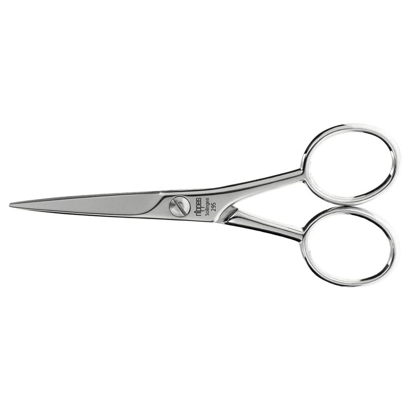 NIPPES Schauz-/Bartschere vernickelt