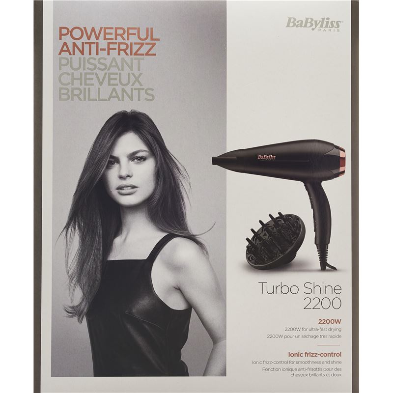 BABYLISS Haartrockner Turbo Shine 2200 W