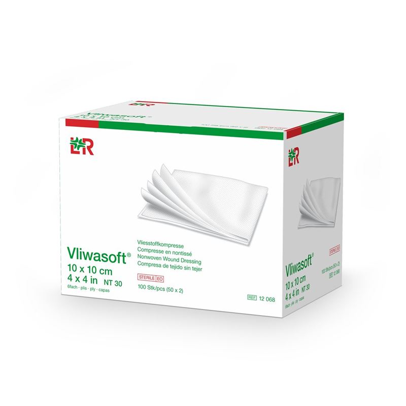 VLIWASOFT Vliesstoffko 10x10cm 6-l st 50 x 2 Stk