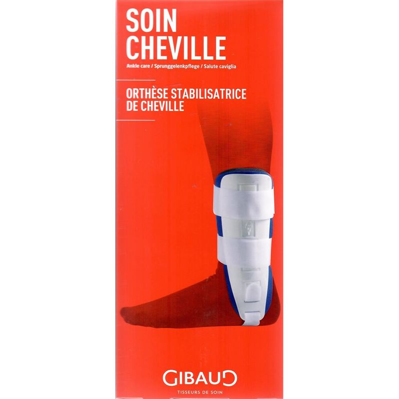 GIBAUD Sprunggelenkorthese Schaumstoff Einheitsgr