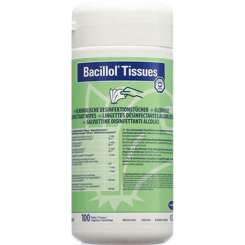 BACILLOL Tissues Flächendesinfektion 100 Stk