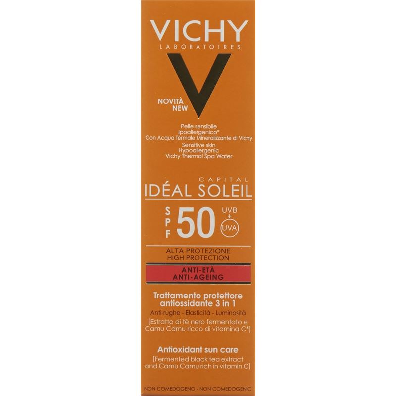 VICHY Ideal Soleil Anti-Age Creme LSF50+ Fl 50 ml