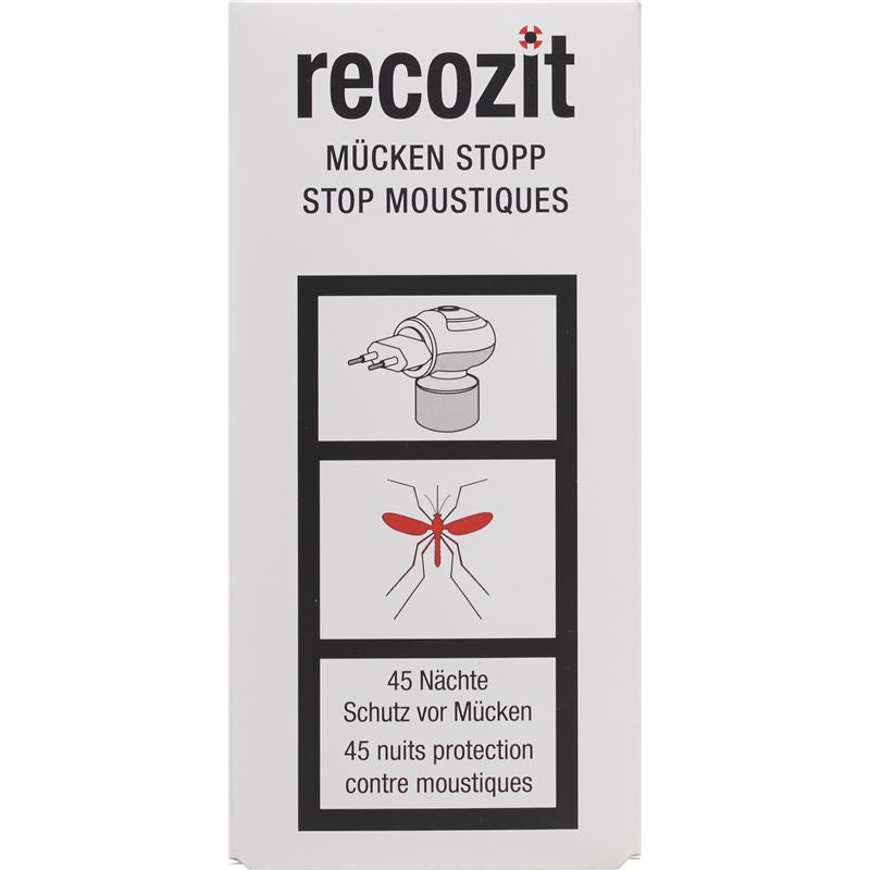 RECOZIT Mücken Stopp Stecker mit Flüssigkeit
