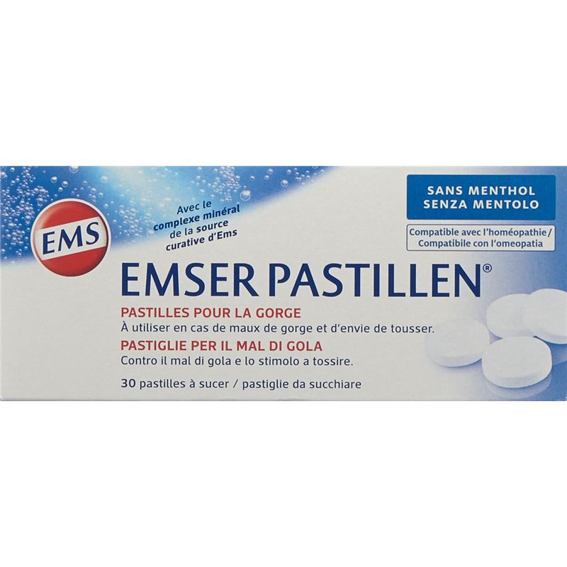 EMSER Pastillen ohne Menthol 30 Stk