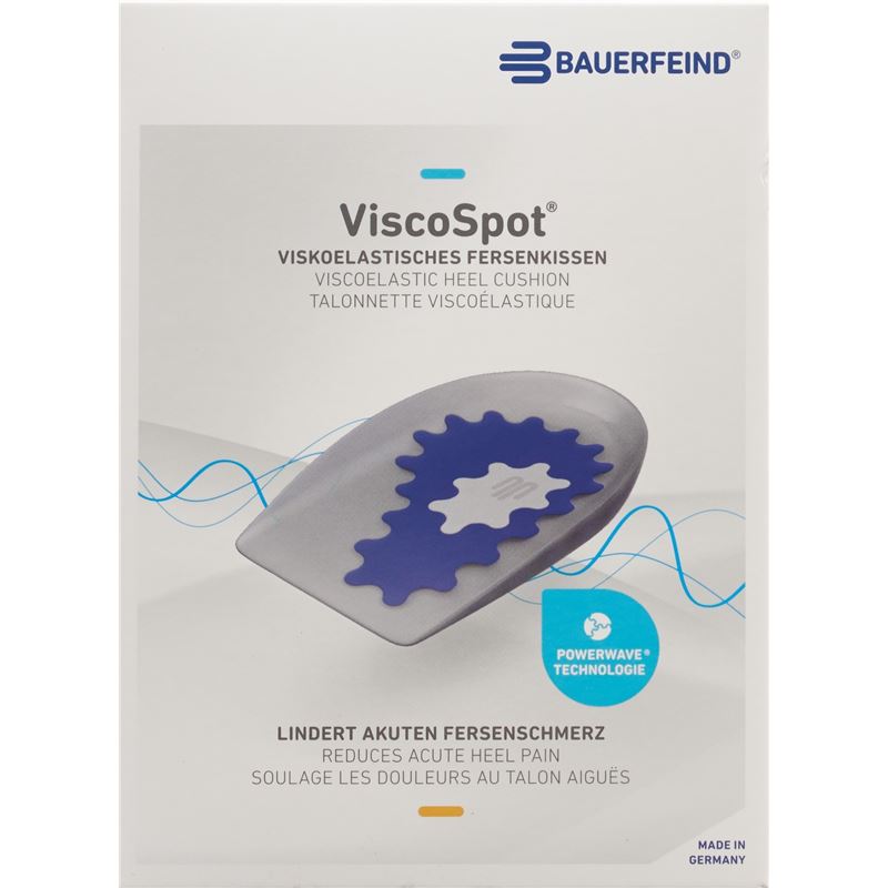 VISCOSPOT Fersenkissen Gr1 links 1 Paar