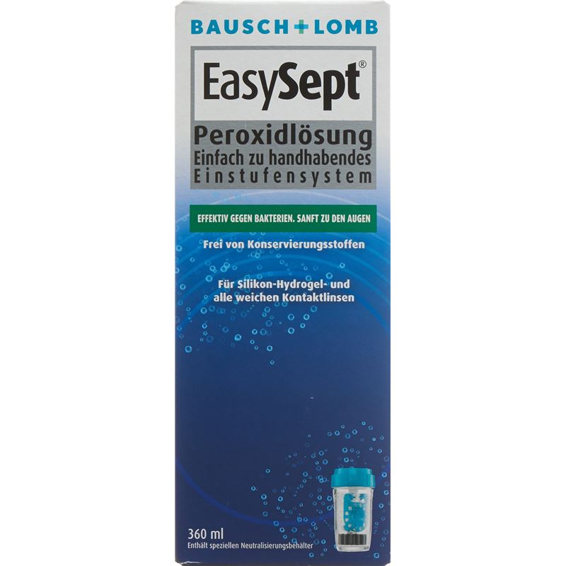BAUSCH LOMB EasySept Peroxide Lös 360 ml