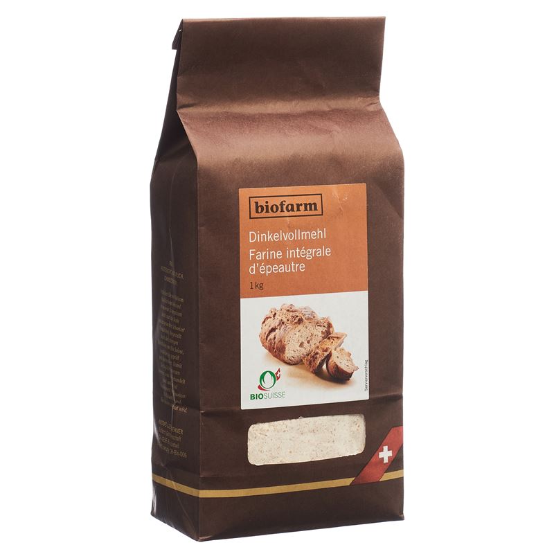 BIOFARM Dinkel Vollmehl Knospe 1 kg