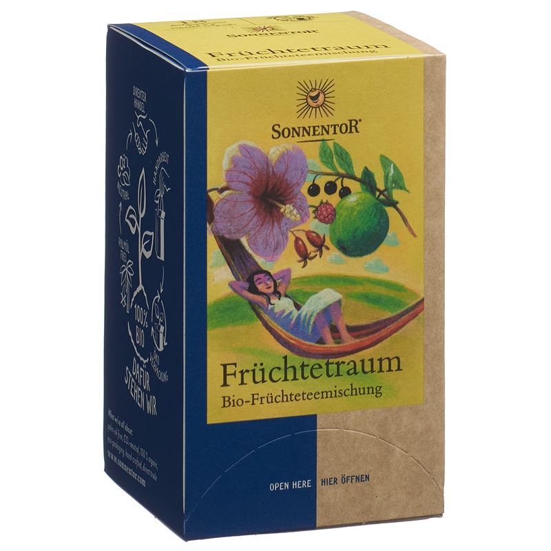 SONNENTOR Früchte Traum Tee einzeln 18 Btl