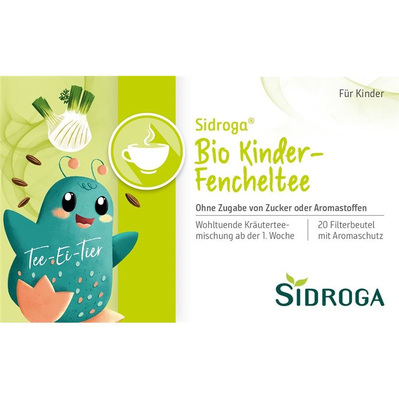 SIDROGA Bio Kinder Fencheltee 20 Stk