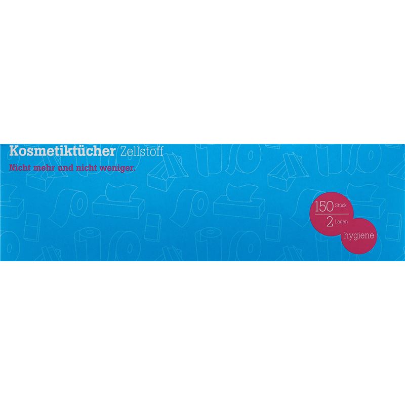IVF Kosmetiktücher Zellstoff 2-lag 150 Stk