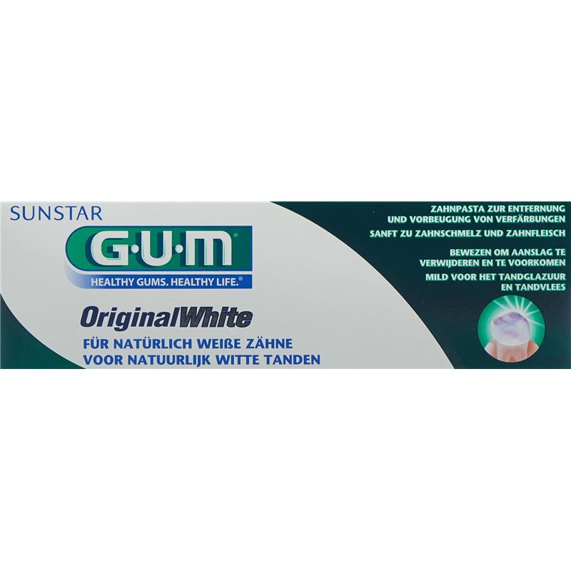 GUM SUNSTAR Zahnpaste Original White 75 ml