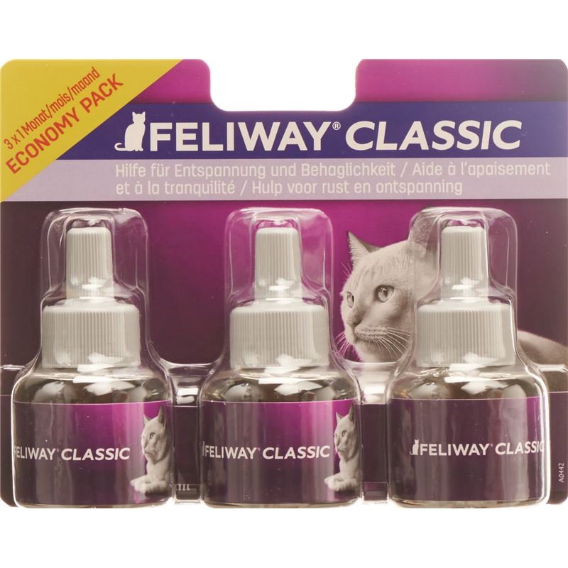 FELIWAY Classic Nachfüllflasche Trio 3 x 48 ml