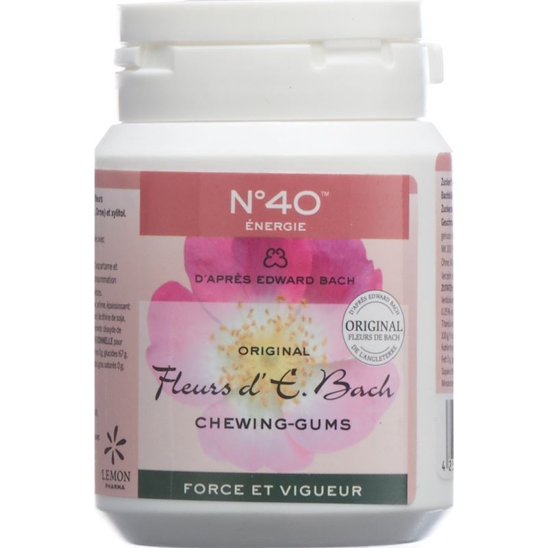 BIOLIGO Dr Bach Kaugummi Energie Ds 60 g