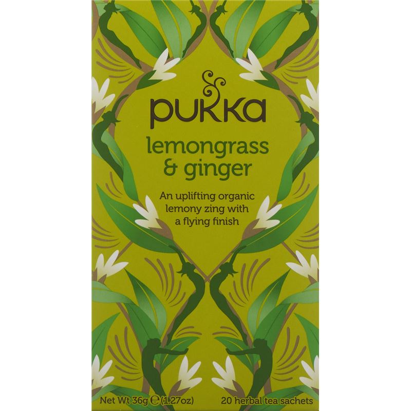 PUKKA Citronnelle et Gingembre Thé bio Btl 20 Stk
