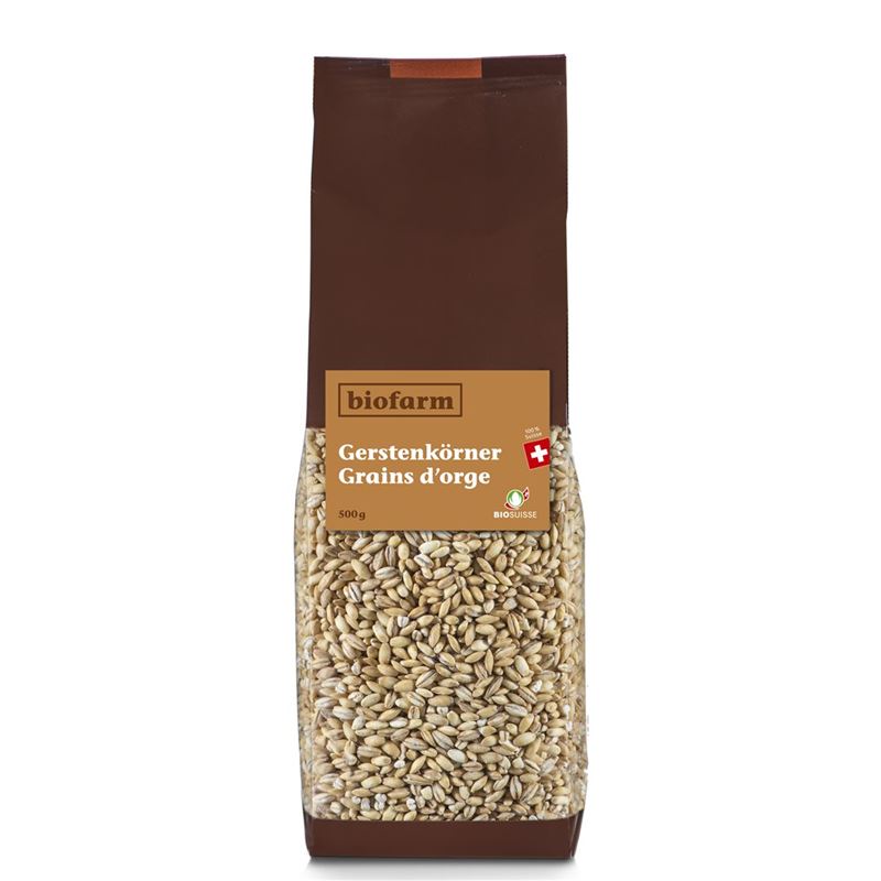 BIOFARM Gerste Knospe Btl 500 g