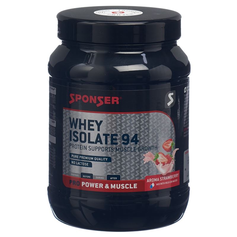 SPONSER Whey Isolate 94 Strawberry Ds 425 g