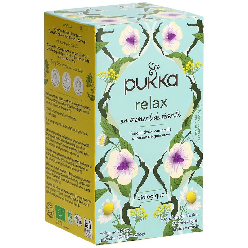 PUKKA Relax Thé bio F Btl 20 Stk