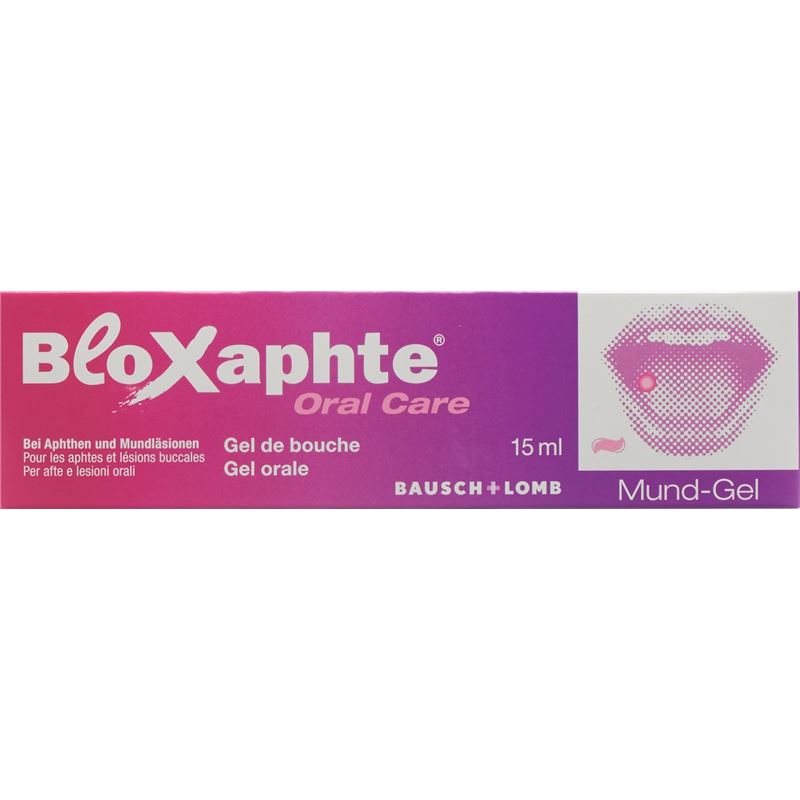 BLOXAPHTE Oral Care Mund-Gel Tb 15 ml