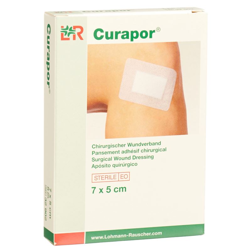 CURAPOR Chirurgisch Wundverband 7x5cm st 5 Stk