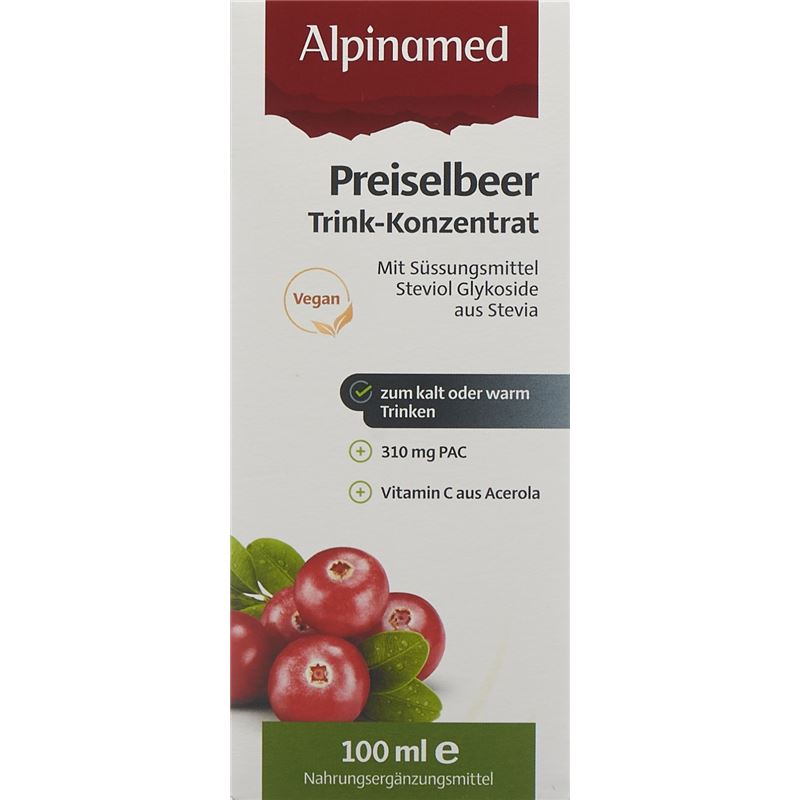 ALPINAMED Preiselbeer Trink-Konzentrat 100 ml