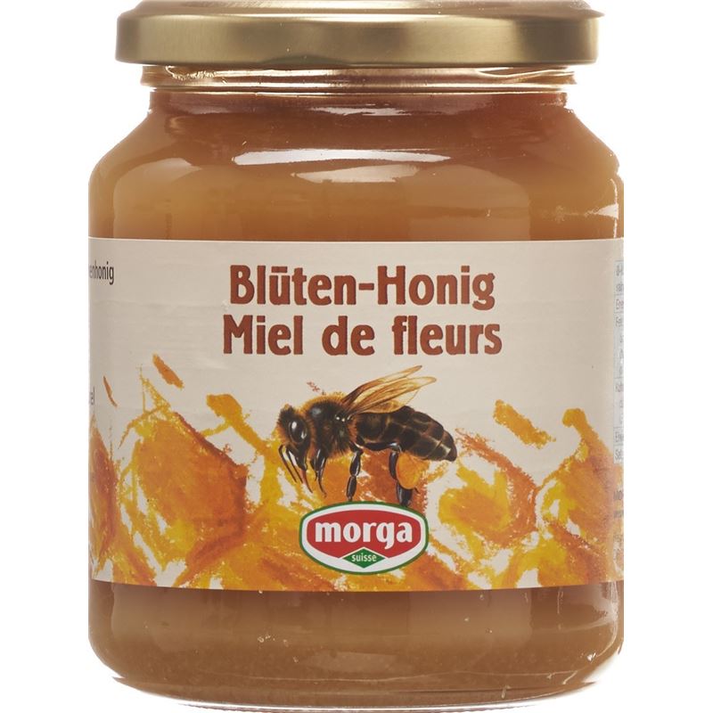 MORGA Blüten Honig Ausland Glas 500 g