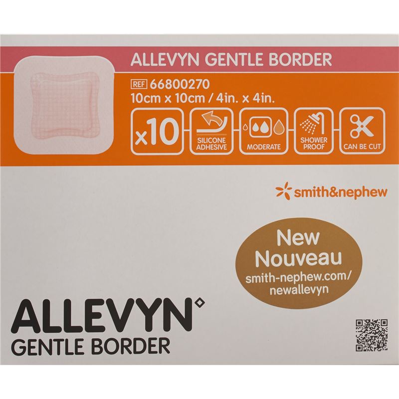 ALLEVYN GB Wundverband 10x10cm 10 Stk