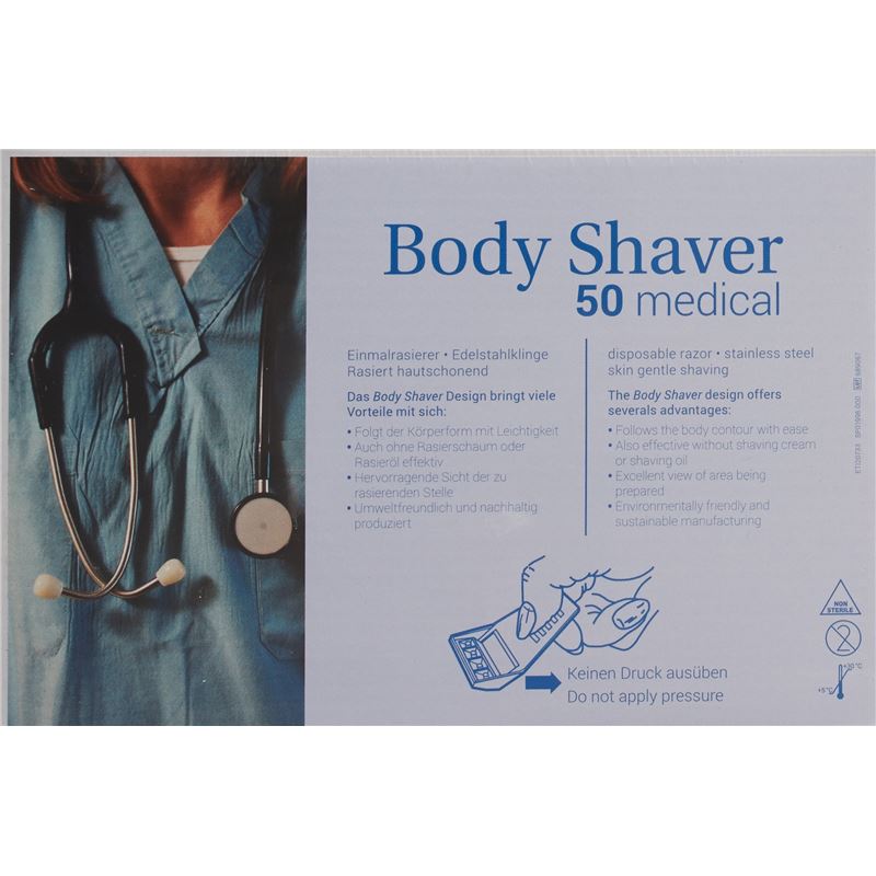 GALLANT Einmalrasierer unsteril 50 Stk