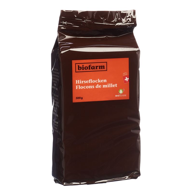 BIOFARM Schweizer Hirseflöckli Knospe 500 g