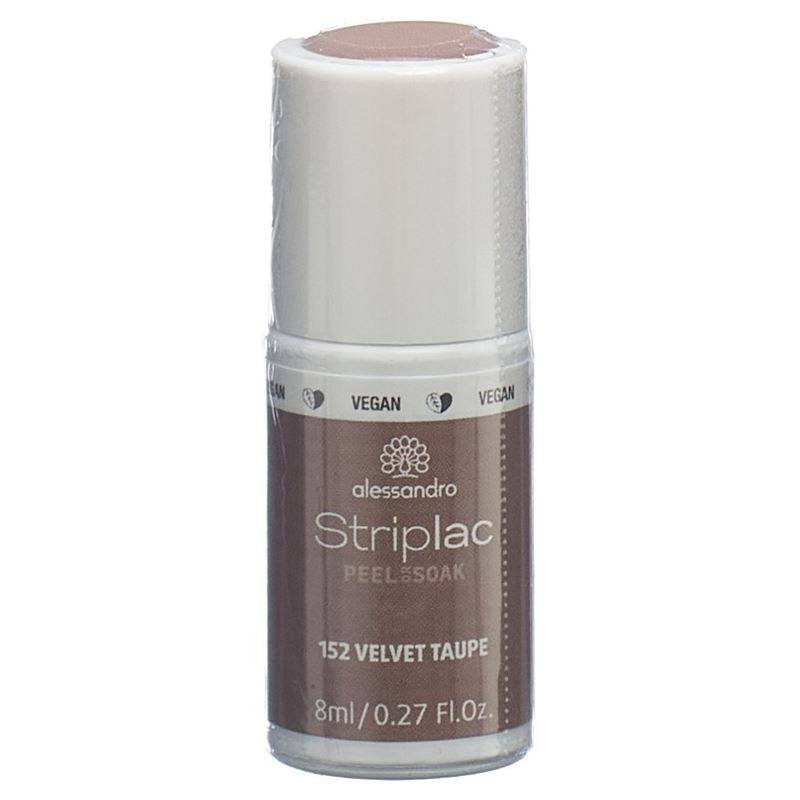 ALESSAN Striplac 2 0 Peel or Soak Velvet Taupe