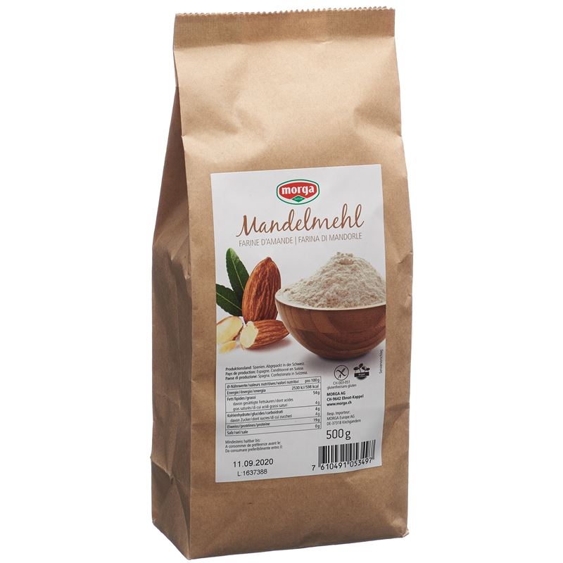 MORGA Mandelmehl 500 g