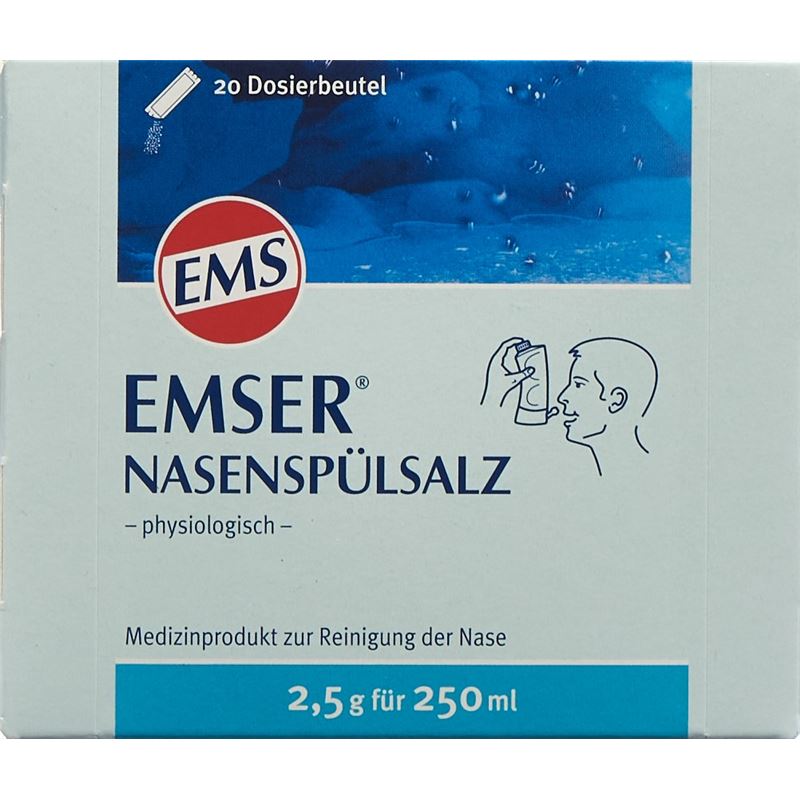 EMSER Nasenspülsalz 20 Btl 2.5 g