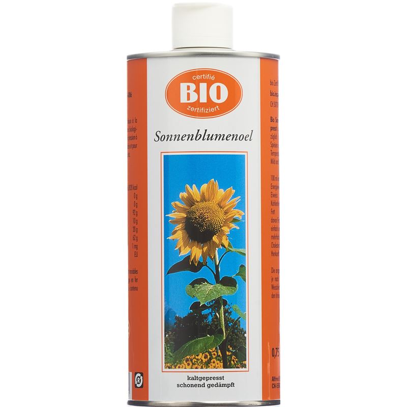 BRACK Sonnenblumenöl kaltgepresst Bio 7.5 dl