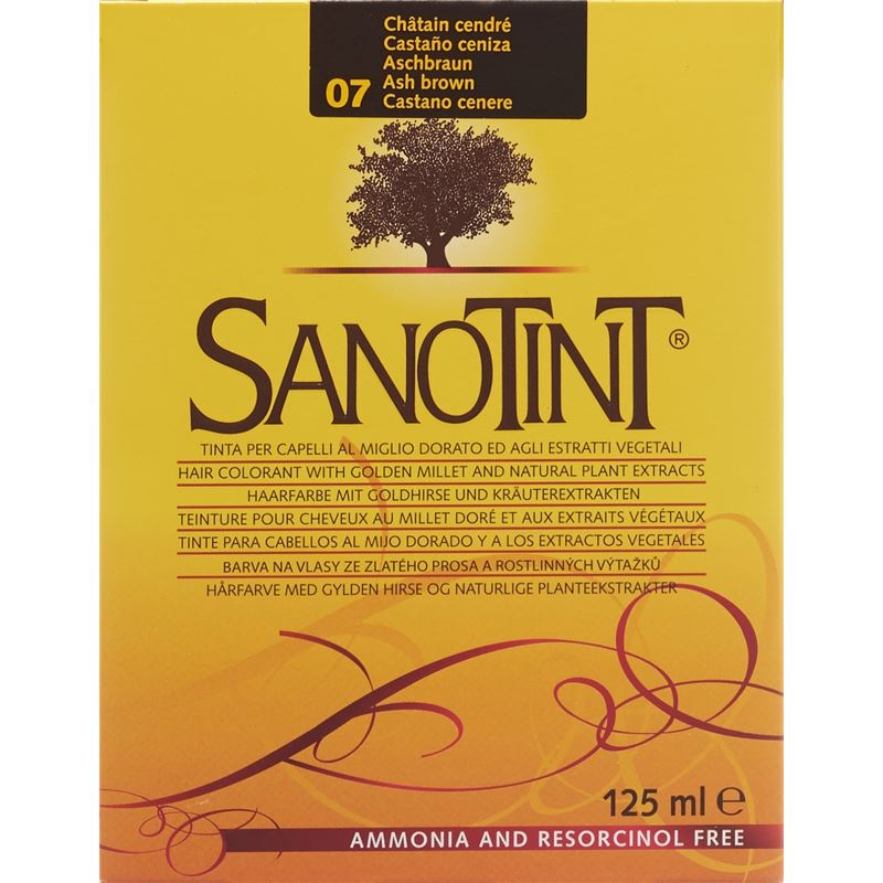 SANOTINT Haarfarbe 07 aschbraun